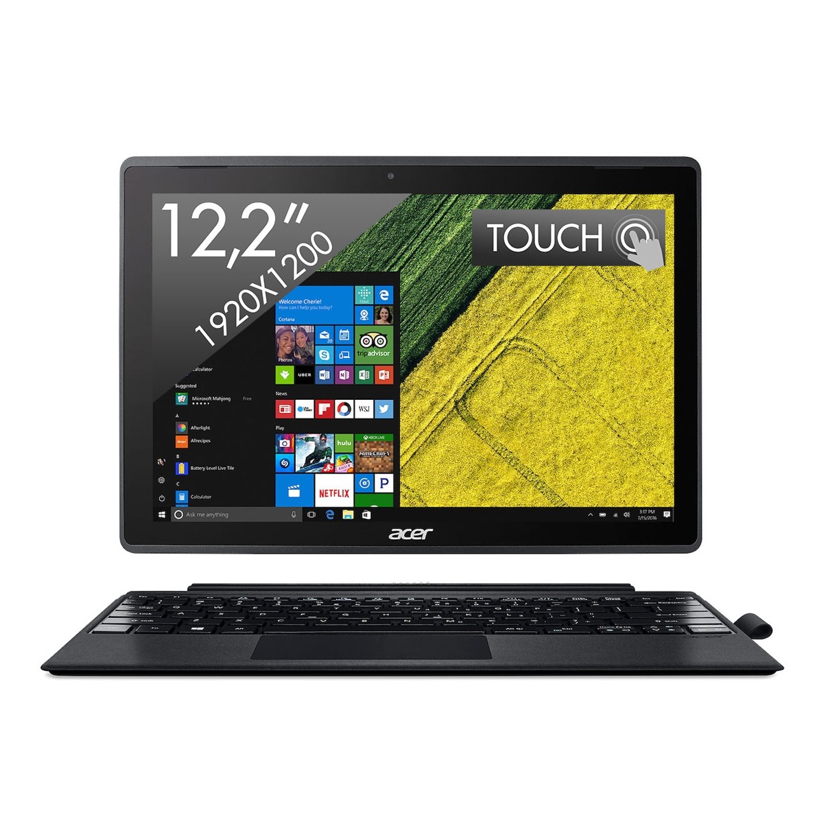 Telefoonleader - Acer Switch 3 SW312-31P-P8P1 NT.LE5EH.001 grijs