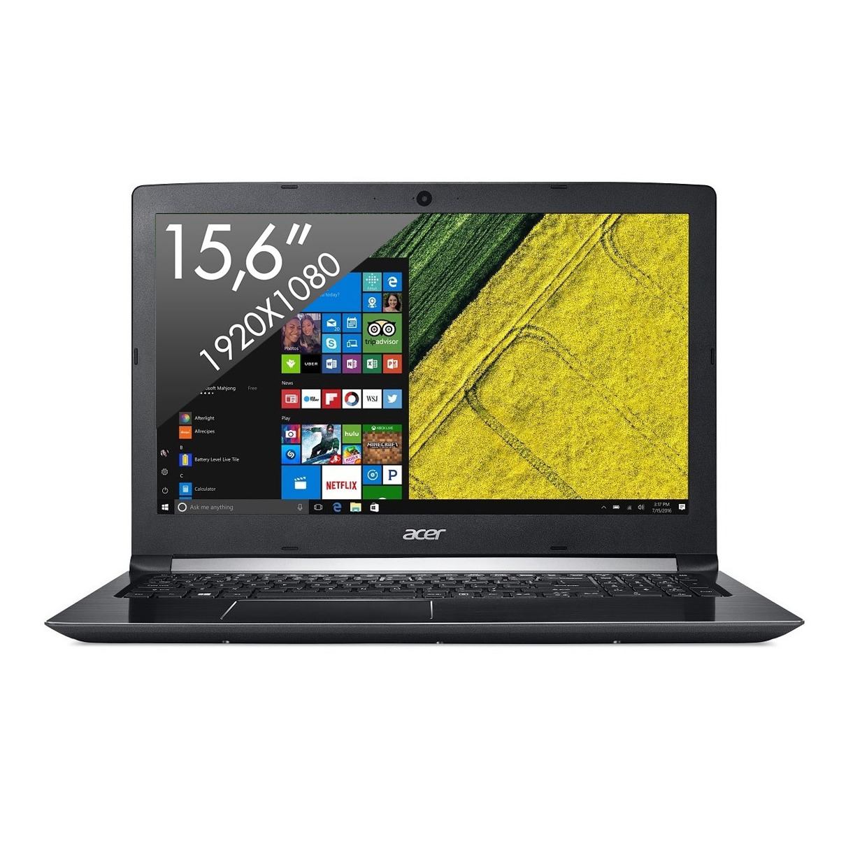 Telefoonleader - Acer Aspire 5 A515-51G-80UU NX.GT0EH.009 zwart