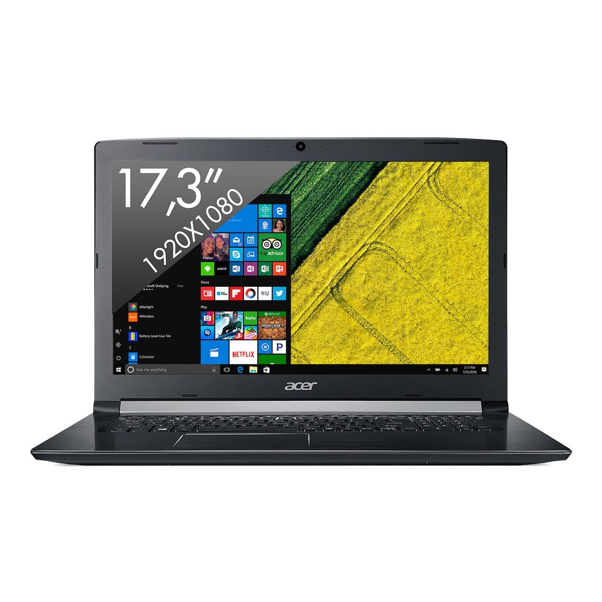 Telefoonleader - Acer Aspire 5 Pro A517-51P-80HN NX.H0FEH.006 zwart