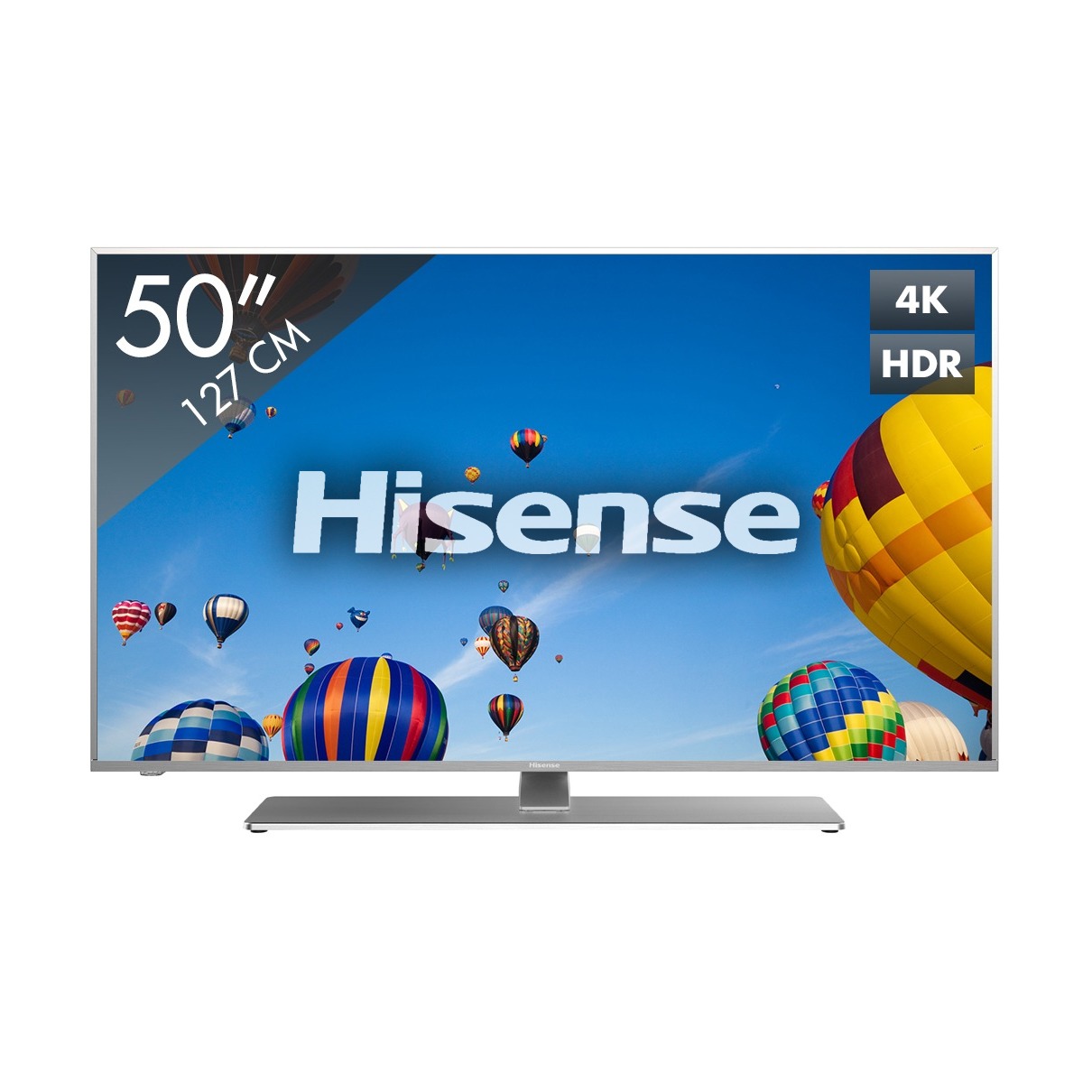 Telefoonleader - Hisense H50A6550/NL zilver