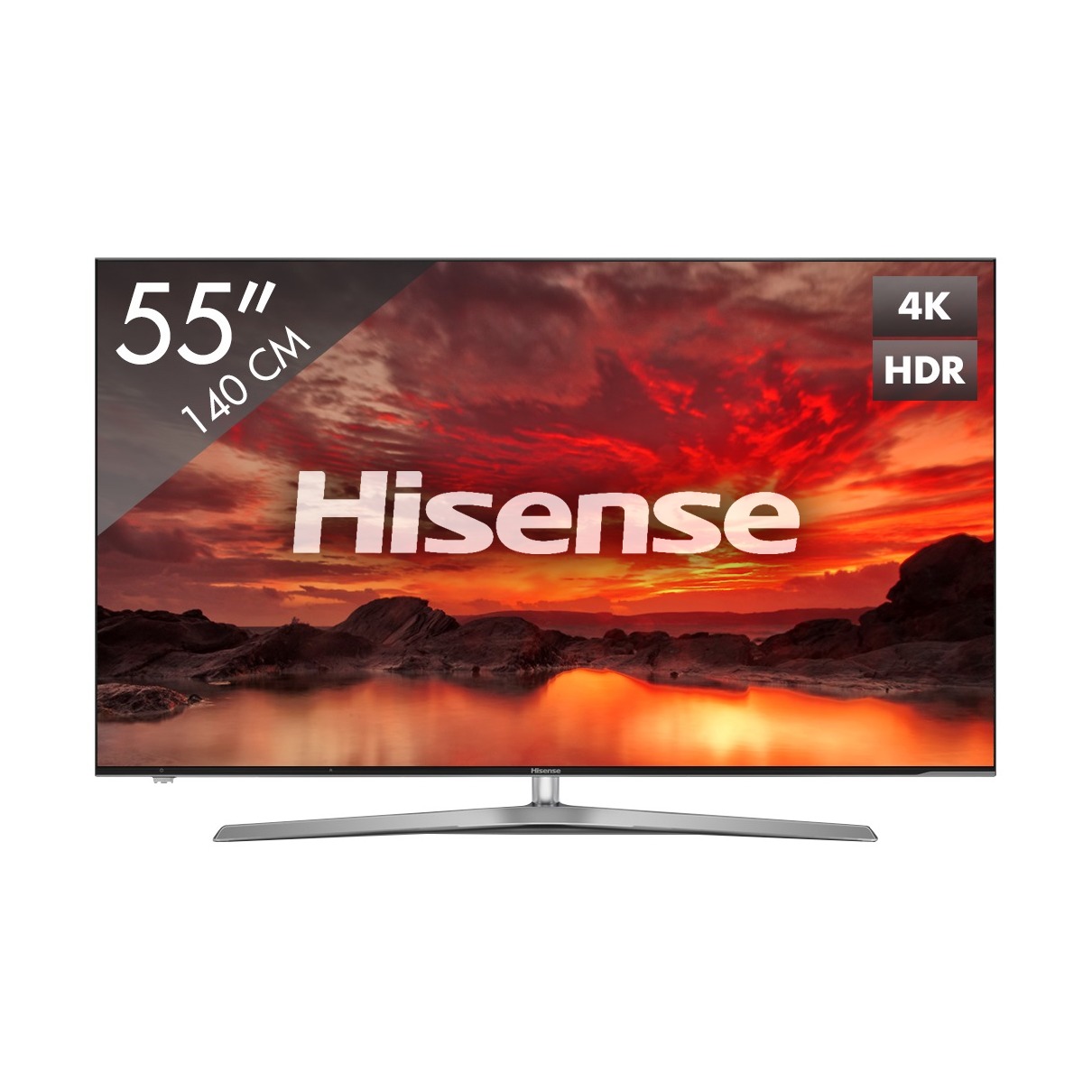 Telefoonleader - Hisense H55U7A/NL zwart