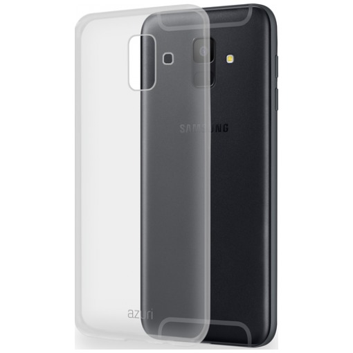 Telefoonleader - Azuri Case TPU - voor Samsung A6 (2018) transparant