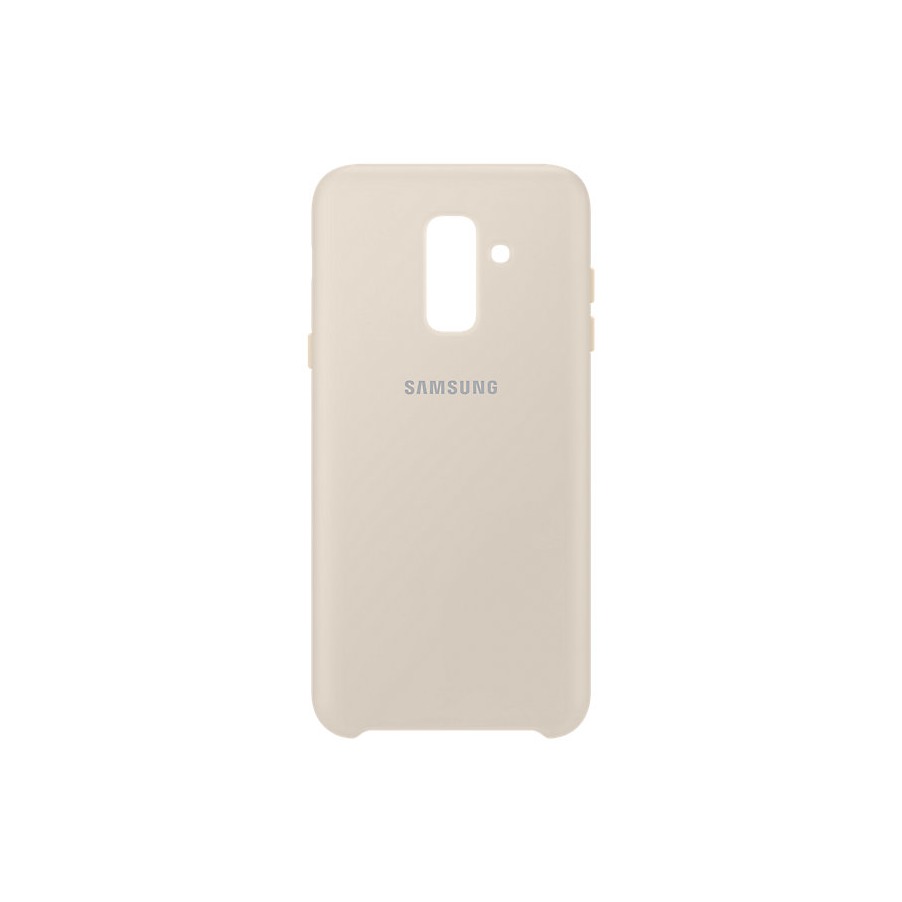 Samsung Dual Layer Cover voor Galaxy A6 Plus goud