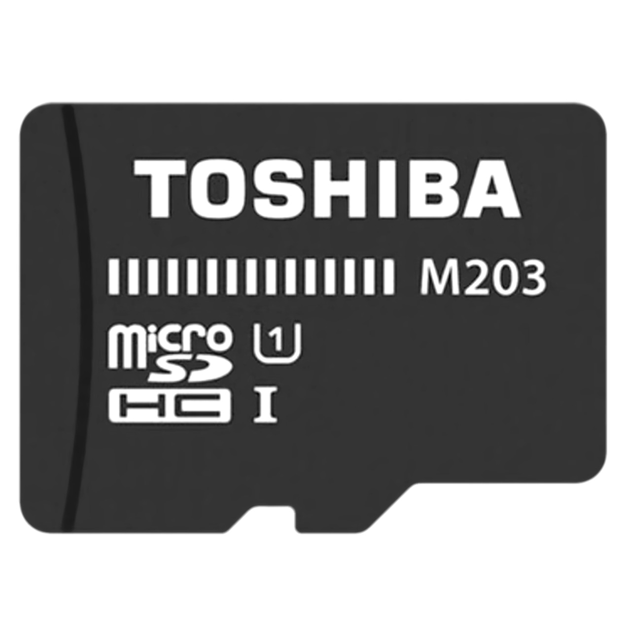 Toshiba Exceria M203 MicroSDHC Class 10 32GB zwart