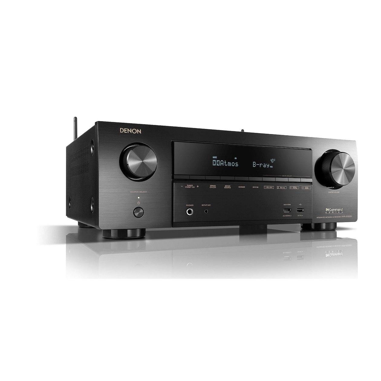 Telefoonleader - Denon AVR-X1500H zwart