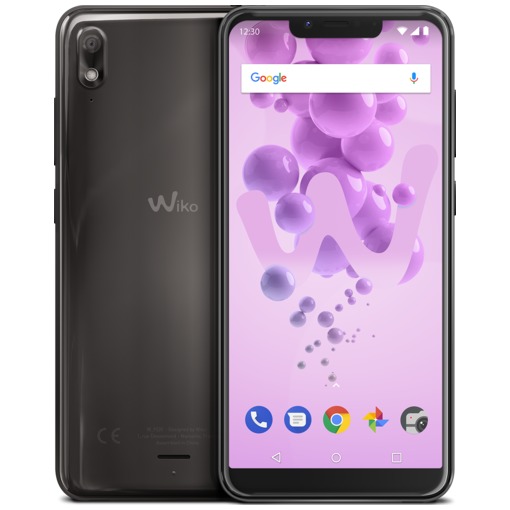 Telefoonleader - Wiko View 2 Go antraciet