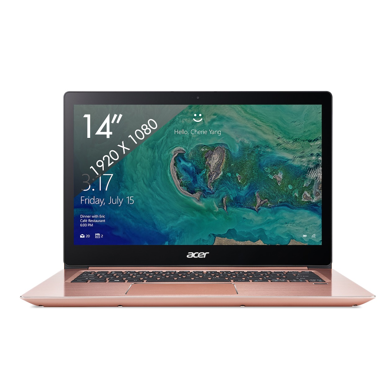 Telefoonleader - Acer Swift 3 SF314-52-32L8 roze