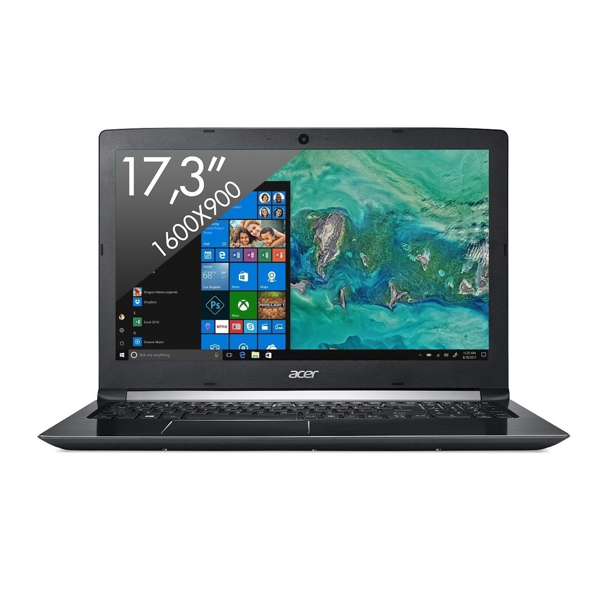 Telefoonleader - Acer Aspire 5 A517-51-31N1 zwart