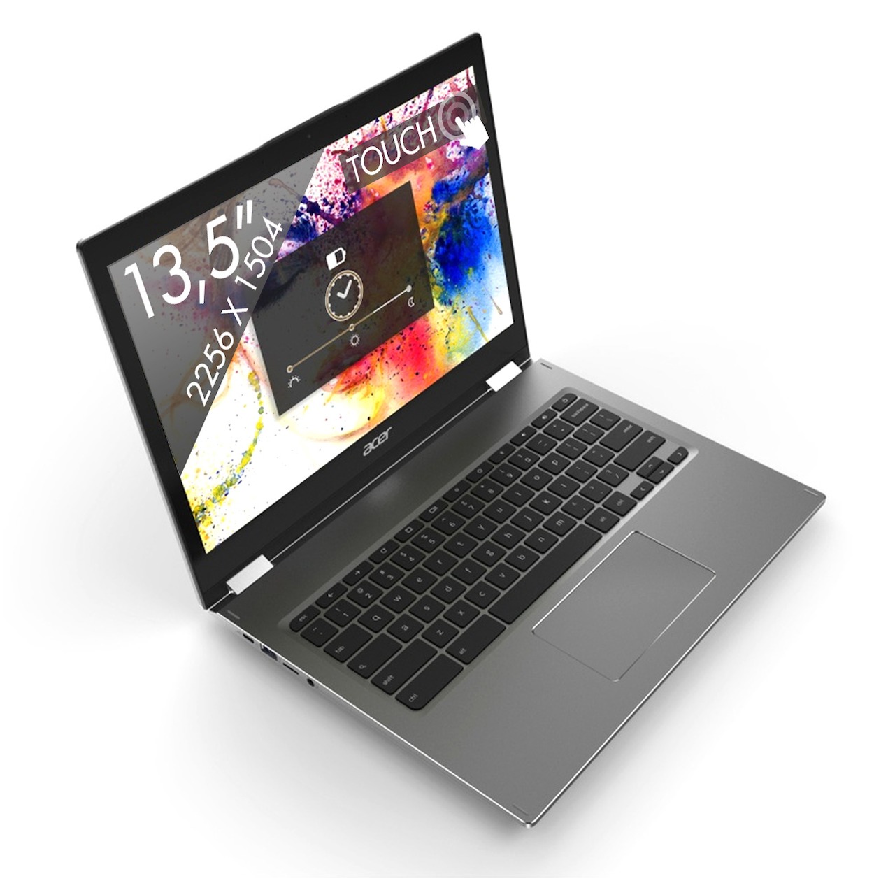 Telefoonleader - Acer Chromebook 13 CB713-1W-P13S grijs