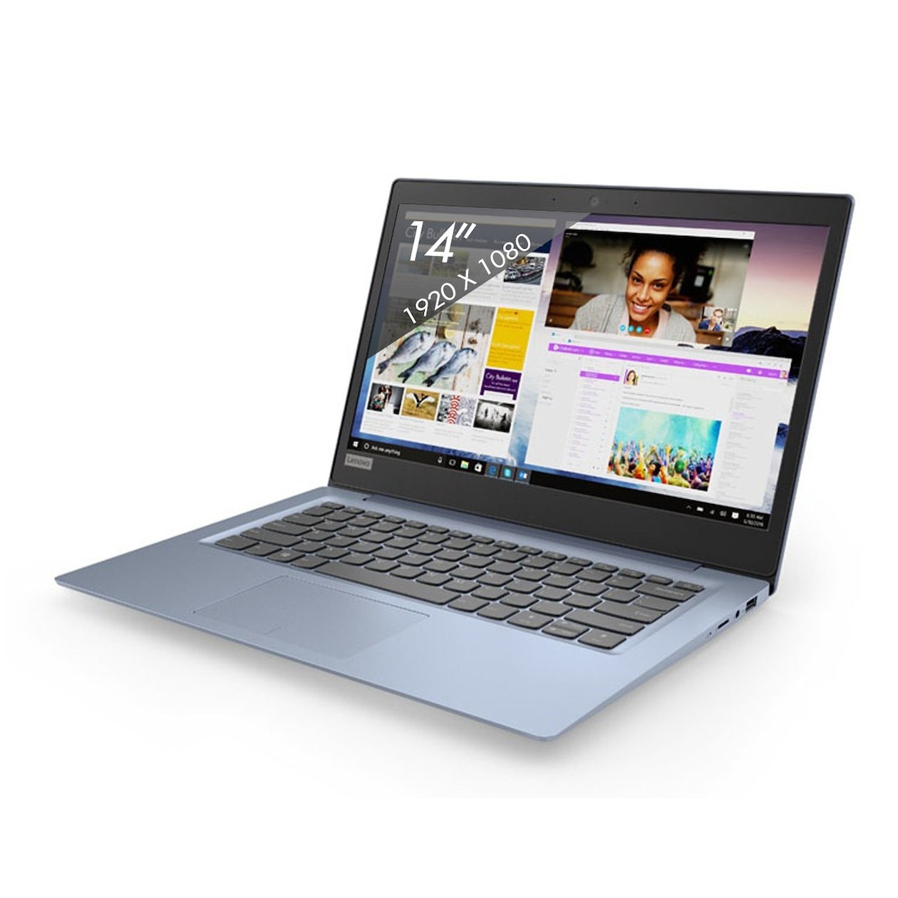 Lenovo Ideapad 120S-14IAP 81A500GSMH blauw