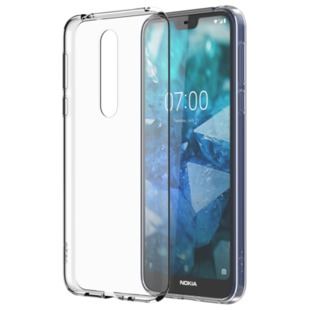 Telefoonleader - Nokia Back case - voor 7.1 transparant