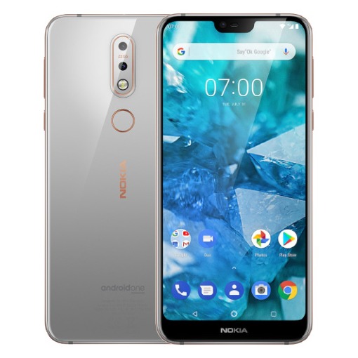 Telefoonleader - Nokia 7.1 staal grijs