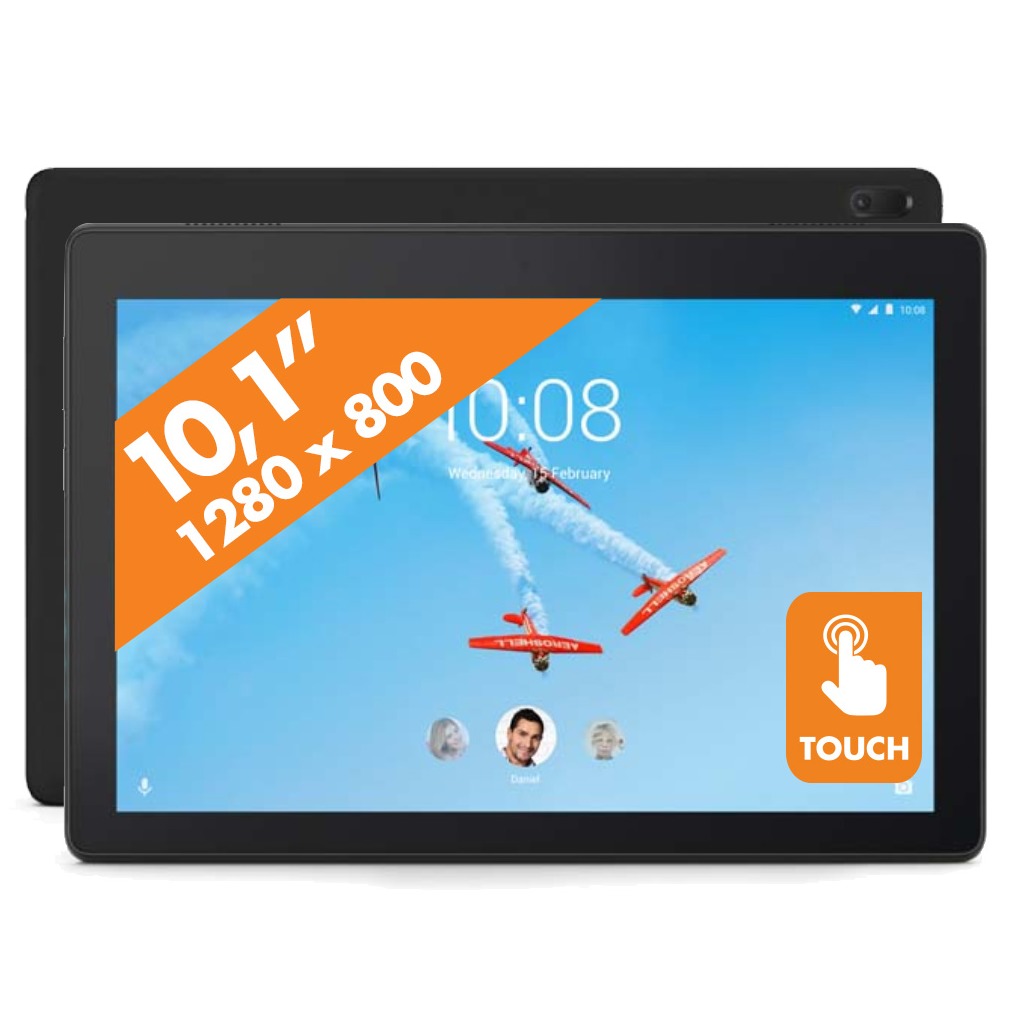 Dagaanbieding - Lenovo tablet Tab E10 1GB 16GB zwart dagelijkse koopjes