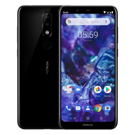 Nokia 5.1 Plus zwart