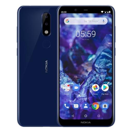 Telefoonleader - Nokia 5.1 Plus blauw