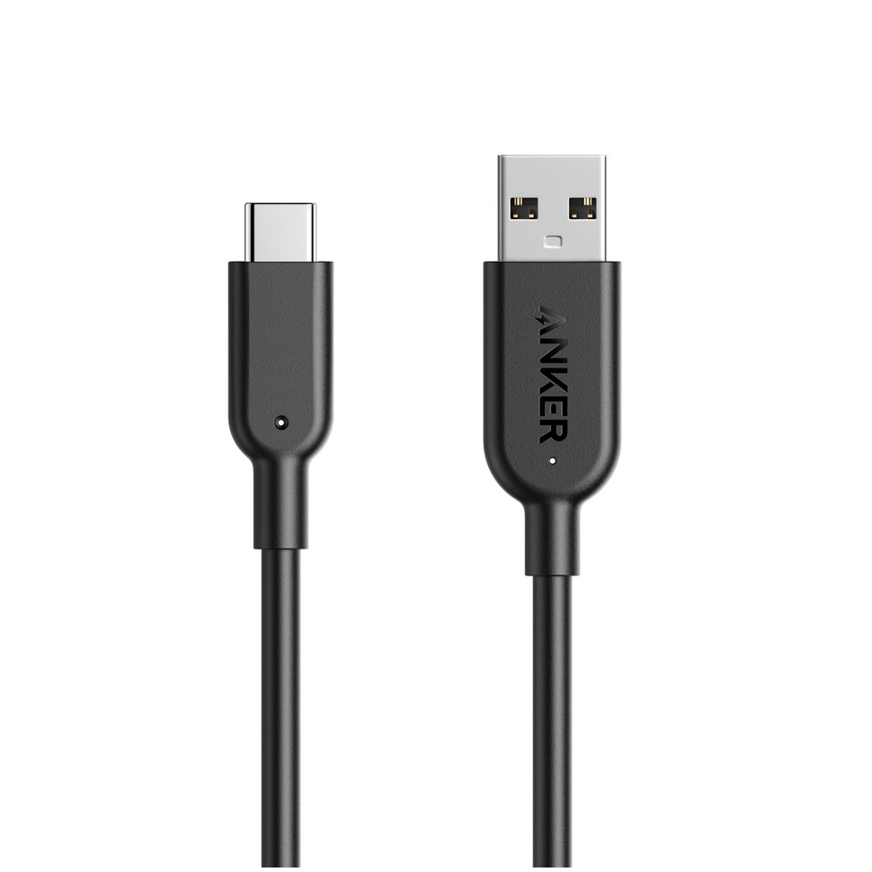 Telefoonleader - Anker PowerLine II USB-C naar USB 3.1 (1.8m) zwart