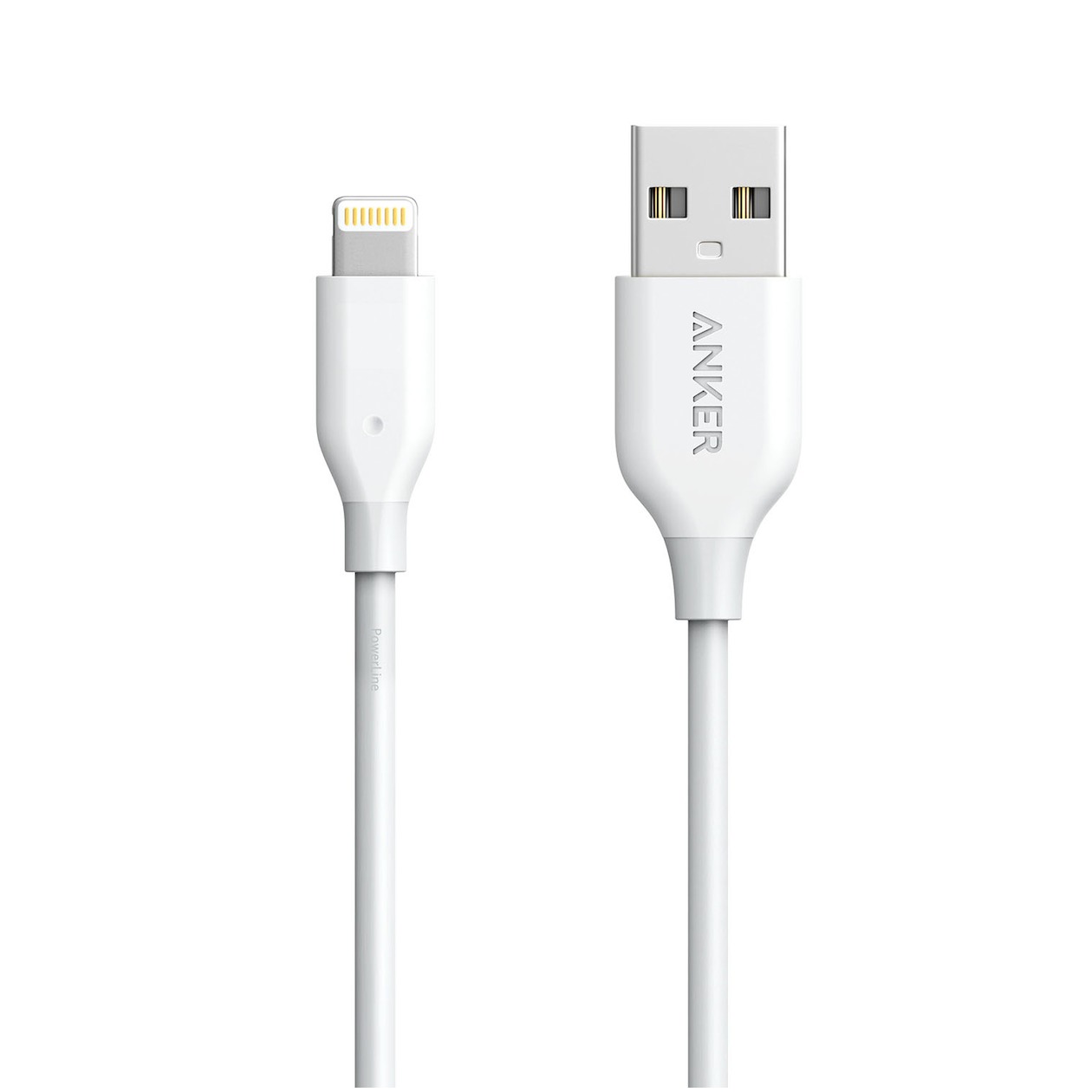 Telefoonleader - Anker PowerLine Lightning (0.9m) wit