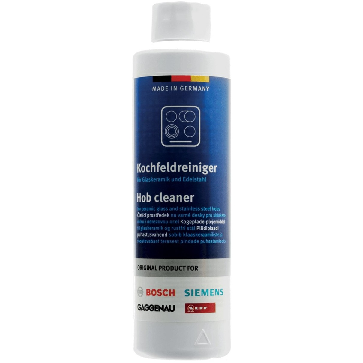 Bosch Reiniger Kookplaat reiniger, 250ml Inductie en RVS 00311897