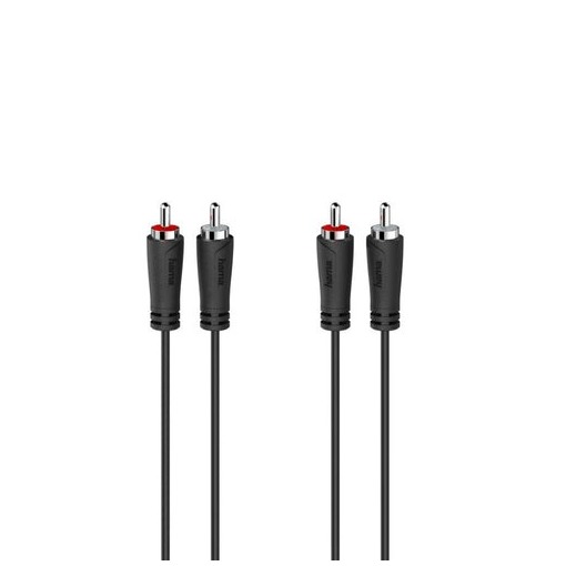 Hama AUDIOKABEL, 2 CINCH-STEKKERS - 2 CINCH-STEKKERS, 3,0 M Audio kabel