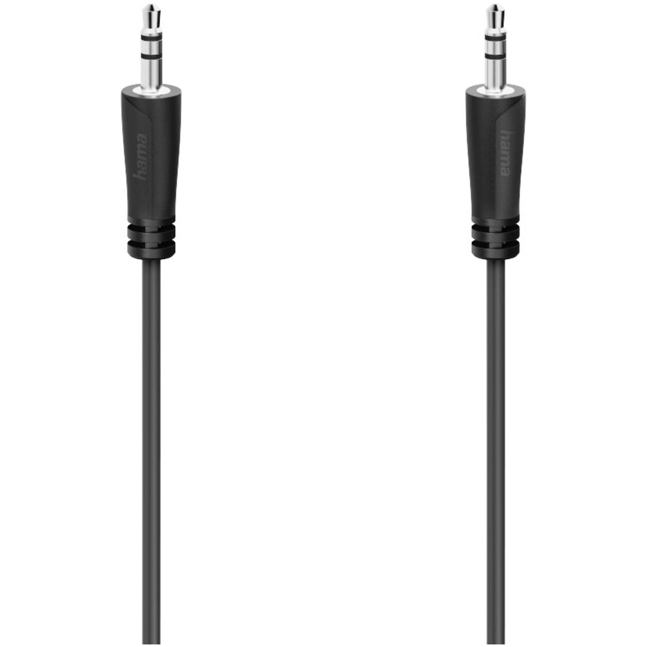 Hama 00205262 Jackplug Audio Aansluitkabel [1x Jackplug male 3.5 mm 1x Jackplug male 3.5 mm] 1.5 m Z