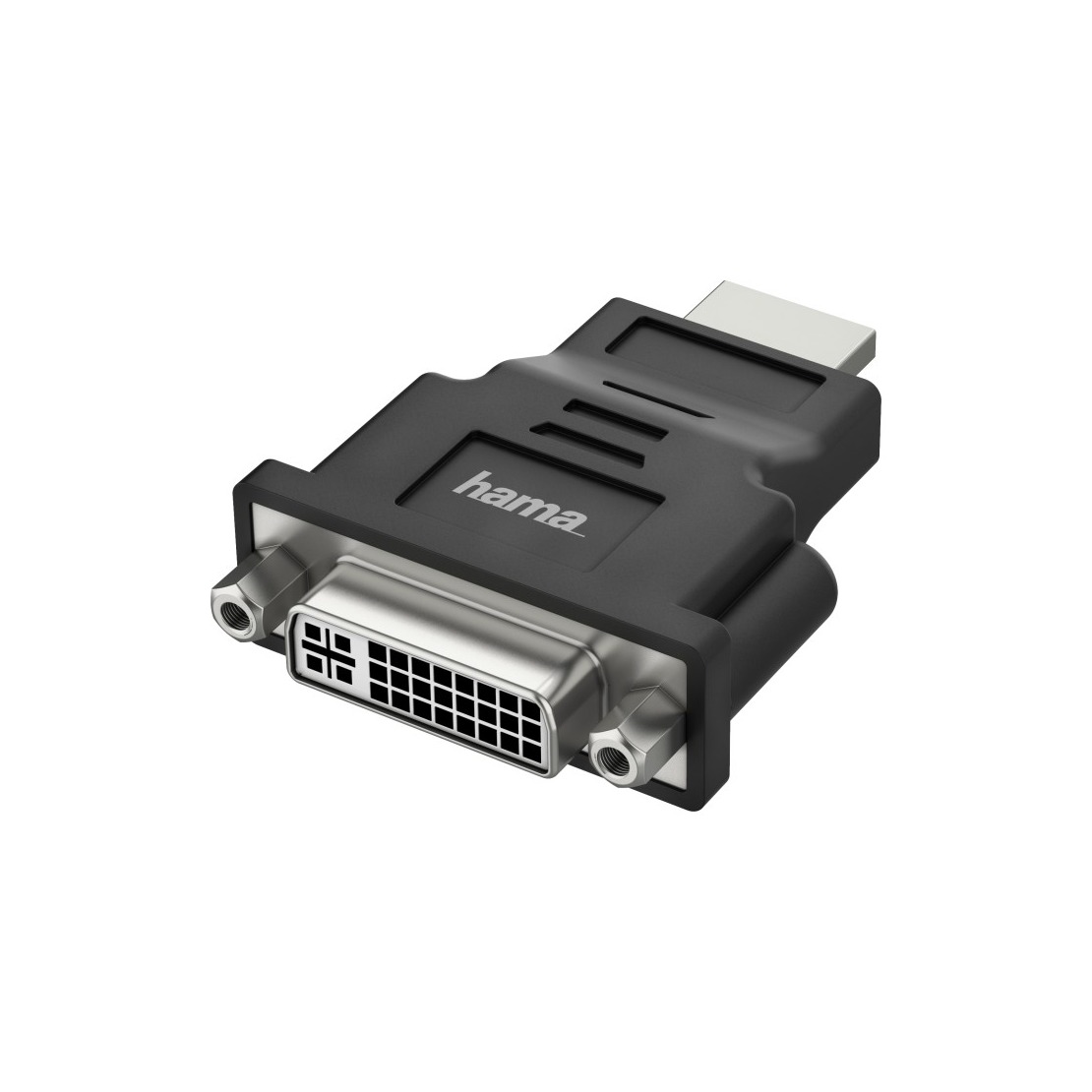 Hama 00200339 DVI-HDMI Adapter [1x Britse stekker 1x HDMI-stekker] Zwart