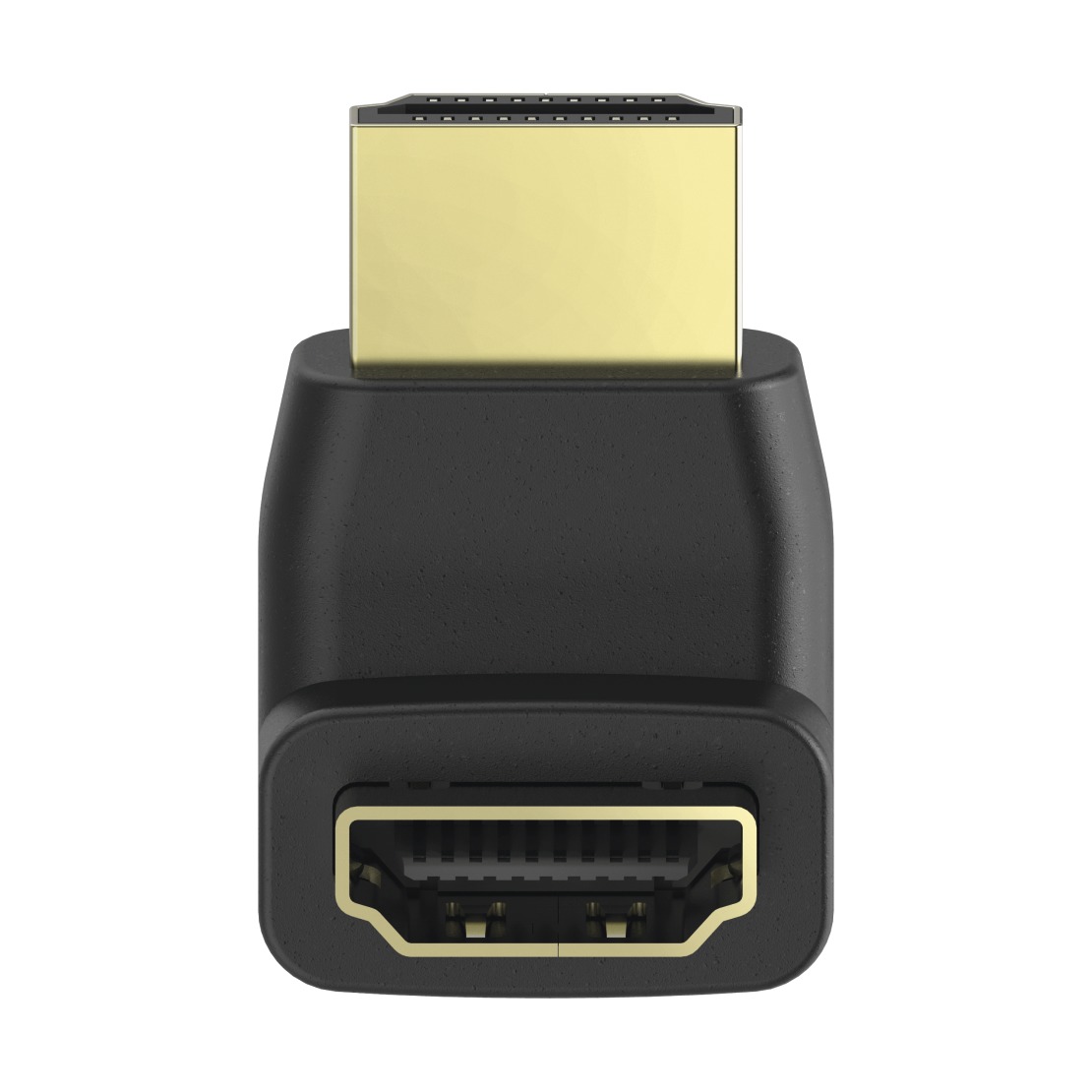 Hama 00205164 HDMI Adapter [1x HDMI-bus 1x HDMI-stekker] Zwart