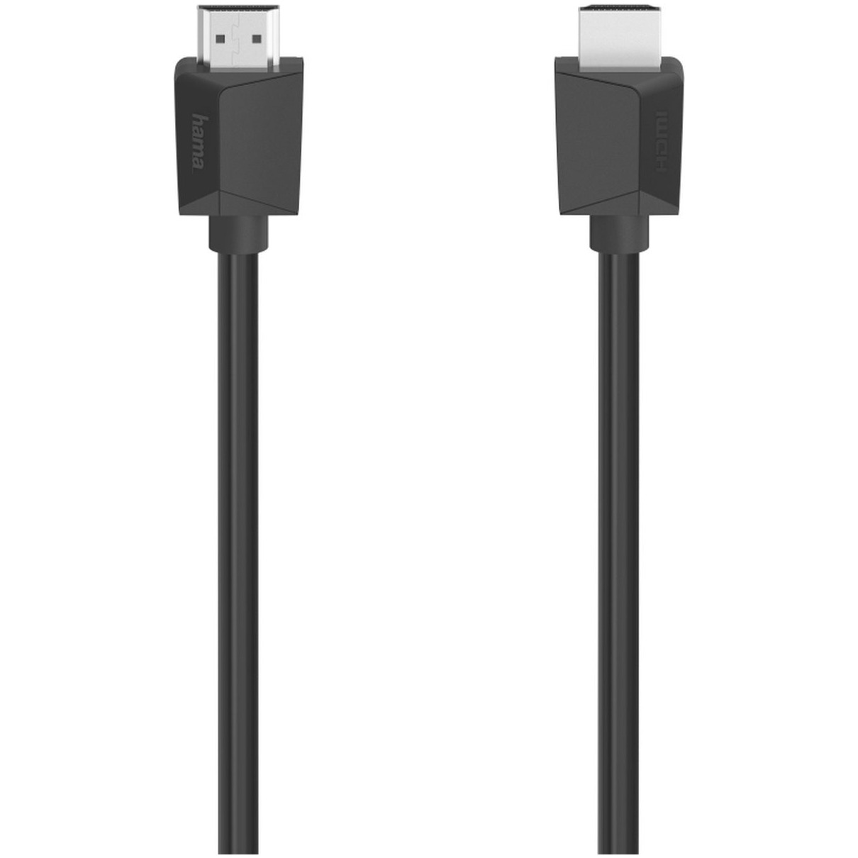 Hama HDMI Aansluitkabel 1.50 m 00200702 Zwart [1x HDMI-stekker 1x HDMI-stekker]