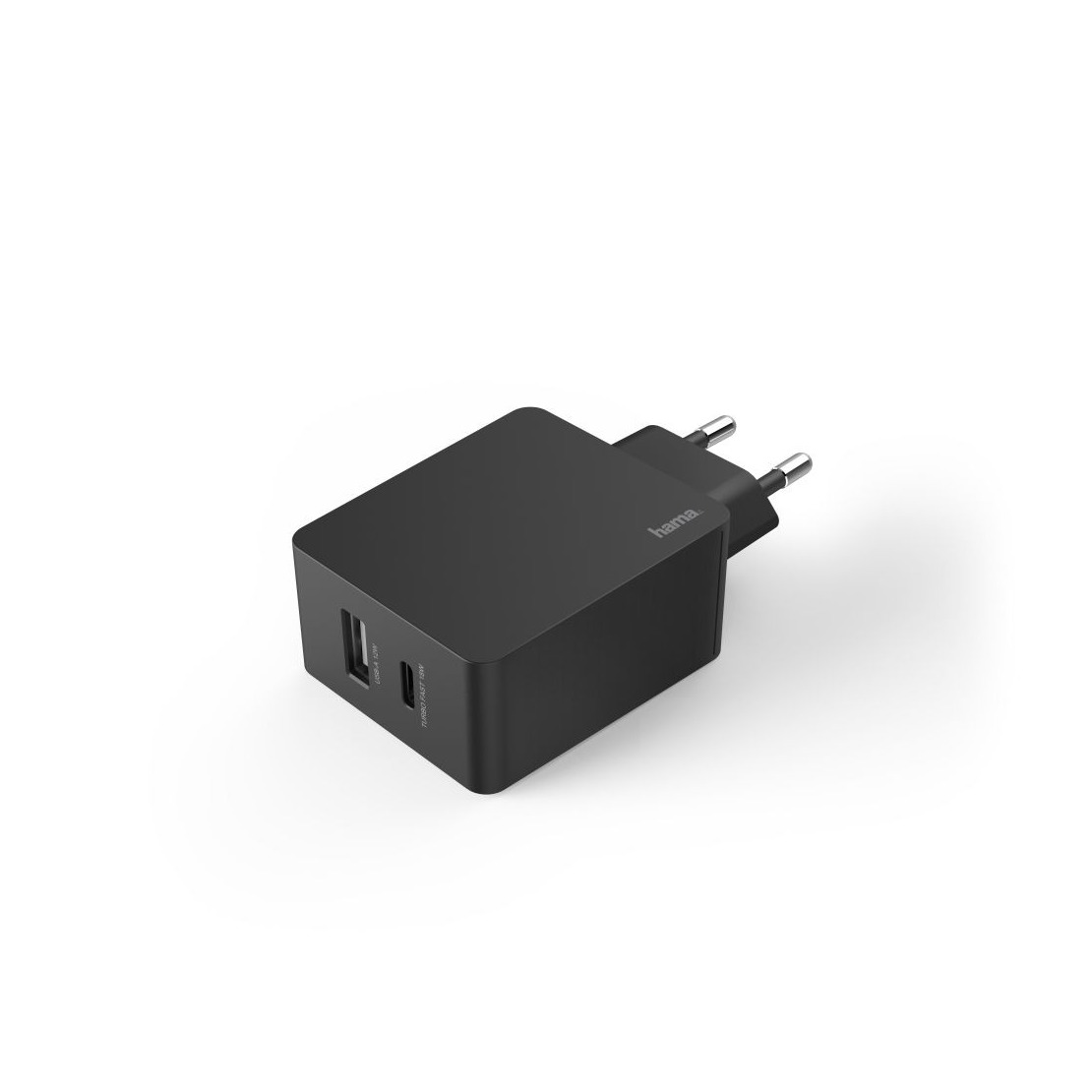 Hama Oplader, USB-C (PD/QC) + USB-A, 30 W Oplader