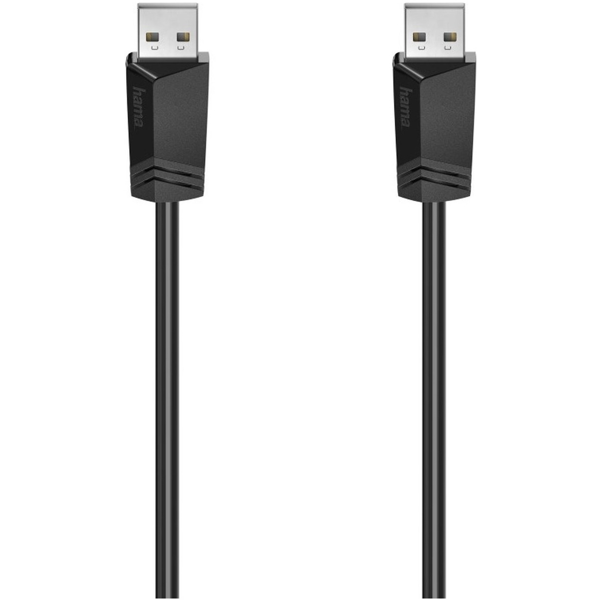 Hama USB-kabel A-A, USB 2.0, 480 Mbit/s, 1,50 m Kabel