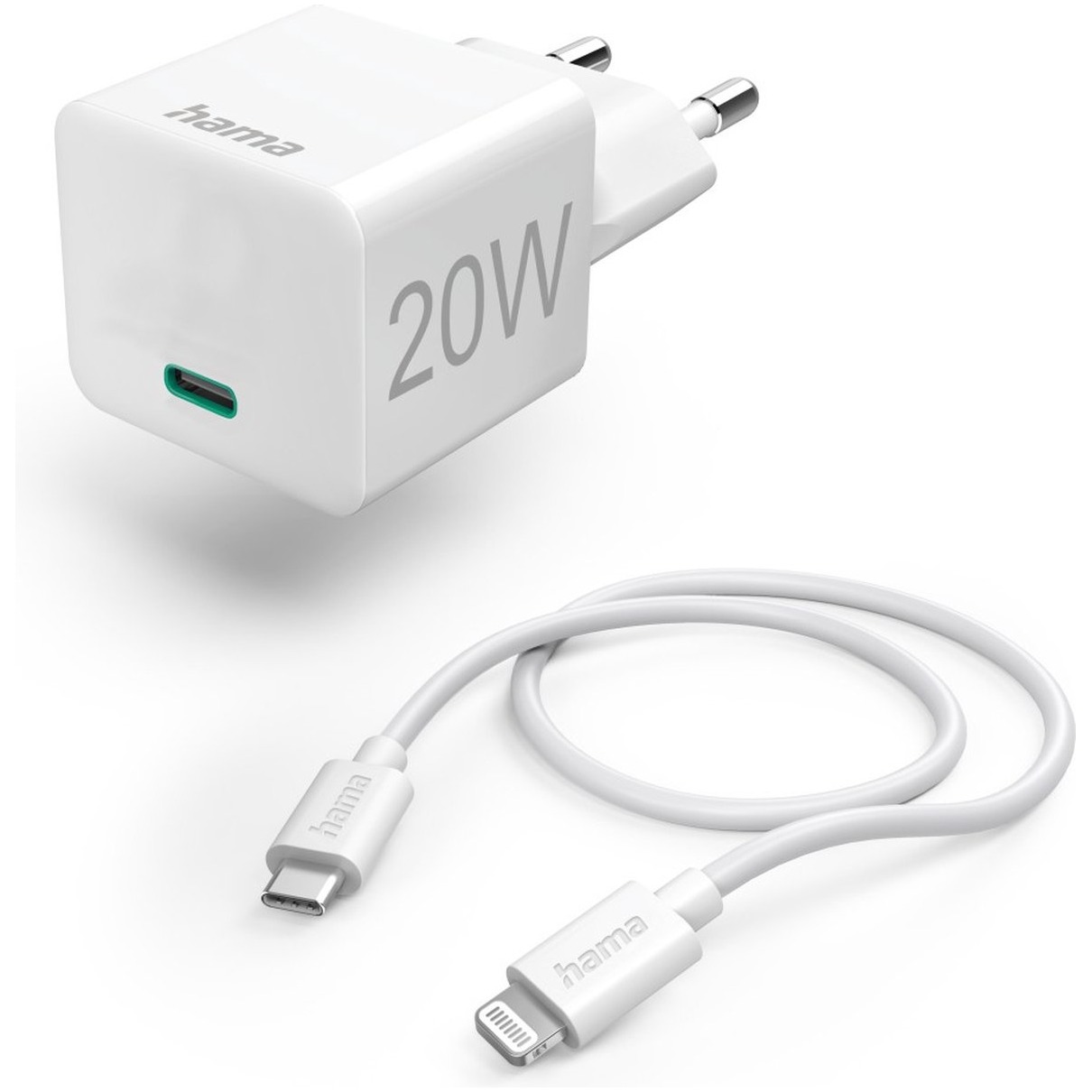 Hama 00201620 USB-oplader 3000 mA 1 x USB-C Binnen, Thuis