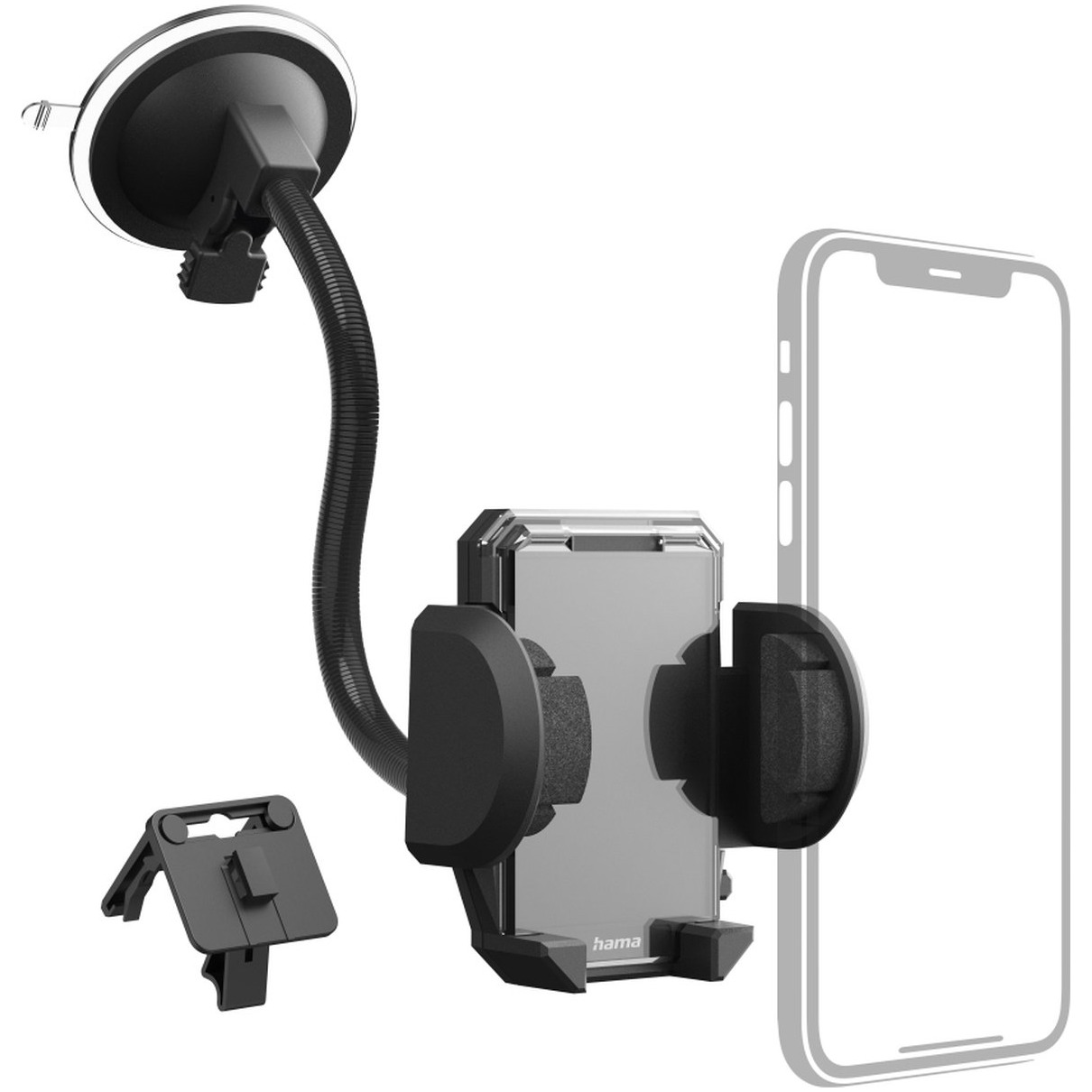 Op WoonWinkelCentrum: Alles voor de inrichting van uw woning is alles over telefoons te vinden: waaronder expert en specifiek Hama Universele smartphone holder set Multi Telefoonhouder (Hama-Universele-smartphone-holder-set-Multi-Telefoonhouder372615761)