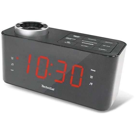 TechniSat Digiclock 3 Wekker radio Grijs
