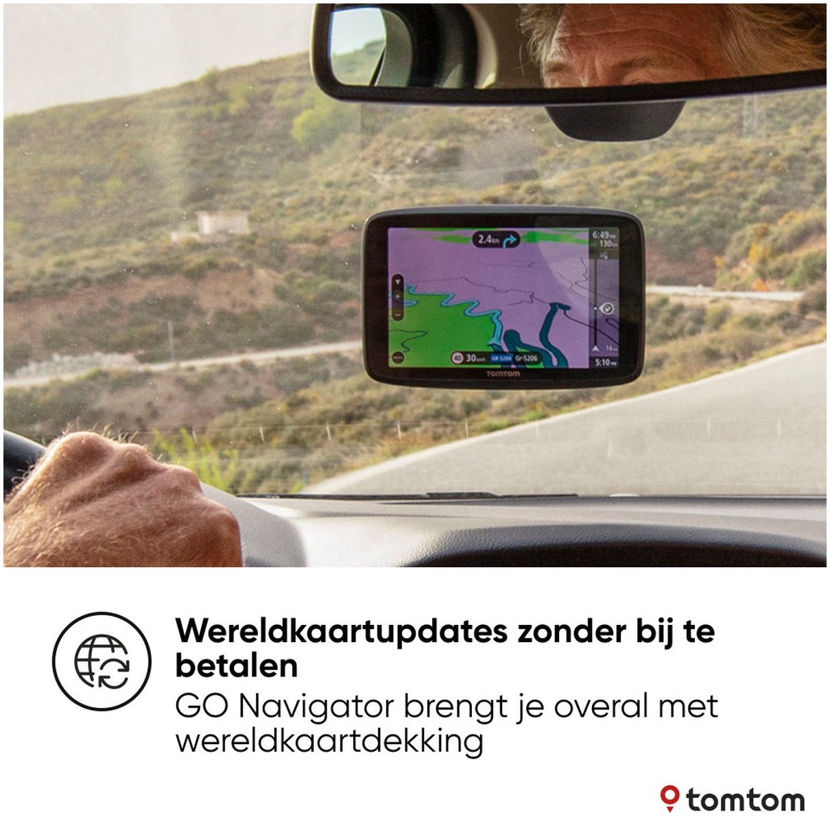 Tomtom GO Navigator 6 inch Autonavigatie Zwart