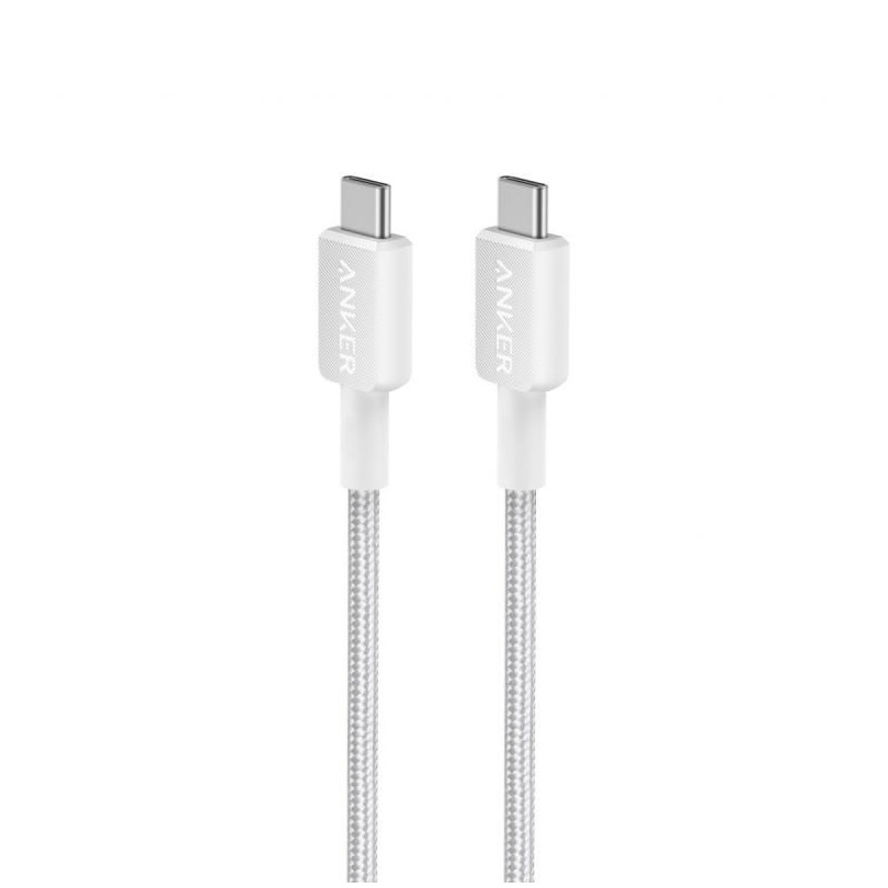 Anker 322 USB-C to USB-C Cable (3ft Braided) Powerline Wit