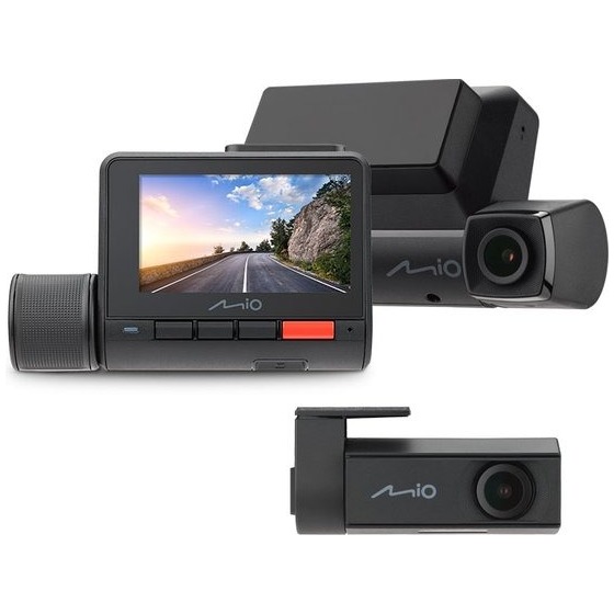 Mio MiVue 955W Dual cam 4K Ultra HD + Wifi + GPS Dashcam Zwart
