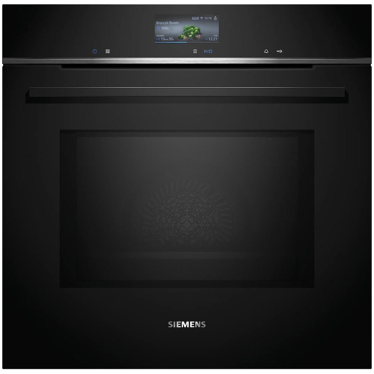 Siemens HM736G1B1 Inbouw oven met magnetron Zwart