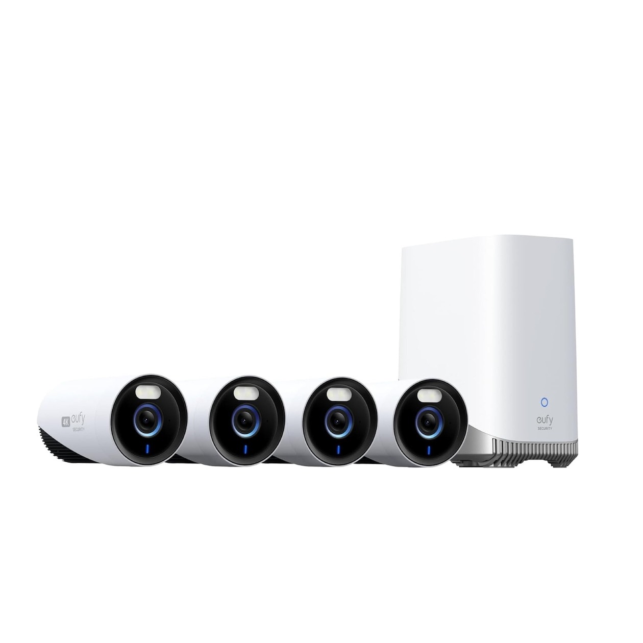 Eufy eufyCam E330 (Professsional) 4-Cam Kit IP-camera Wit