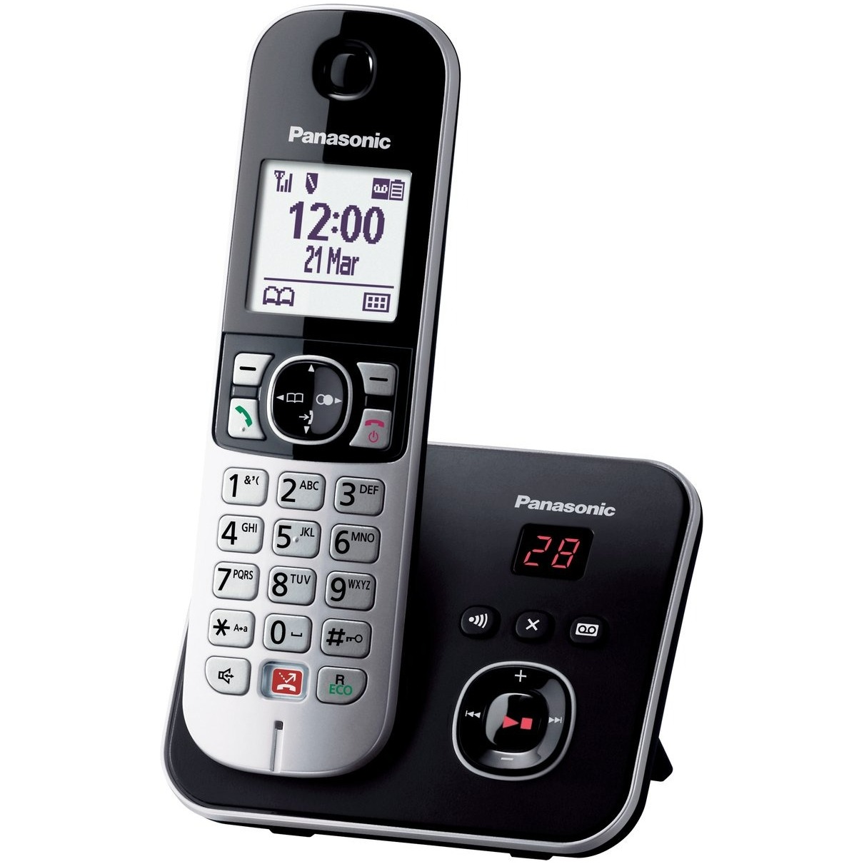 Panasonic KX-TG6862NLB Huistelefoon Zwart