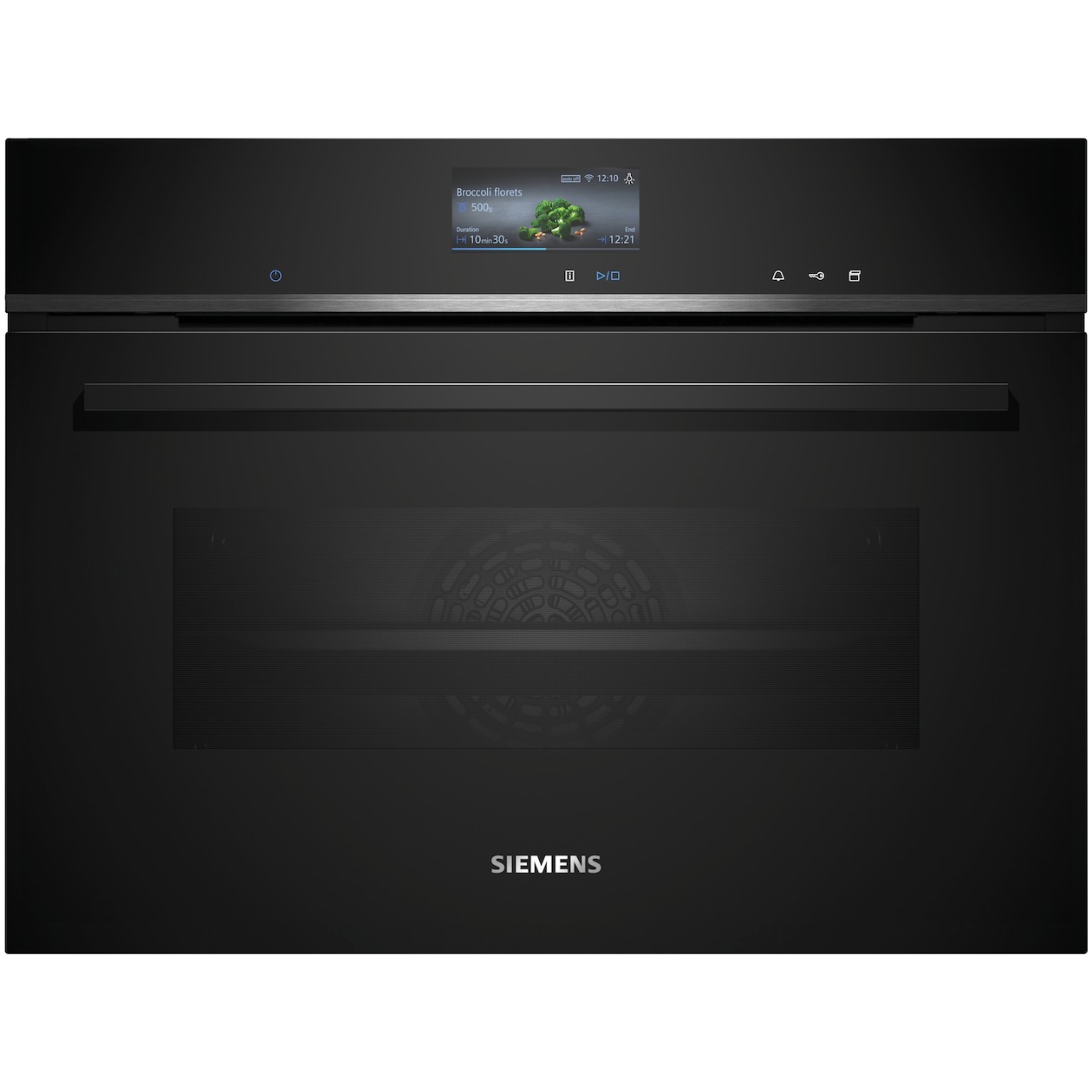 Siemens CS736G1B2 Inbouw combi stoomoven Zwart