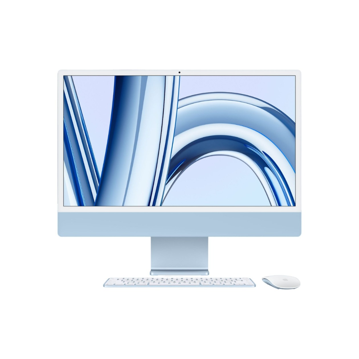 Apple iMac 24 (2023) M3 8C 256GB blauw