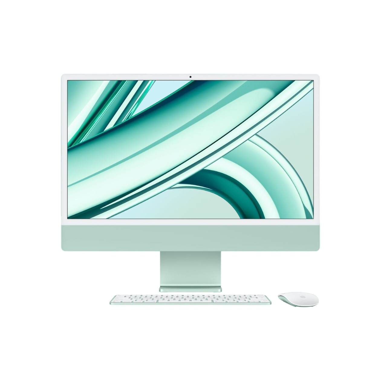 Apple iMac 24 (2023) M3 (8 core CPU-8 core GPU) 256GB All-in-one PC Groen