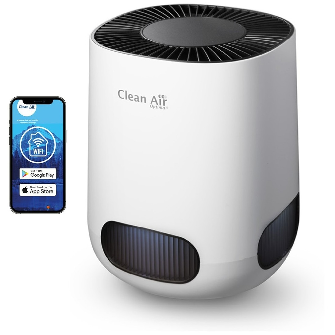 Clean Air Optima CA-502 desktop smart Luchtreiniger Wit