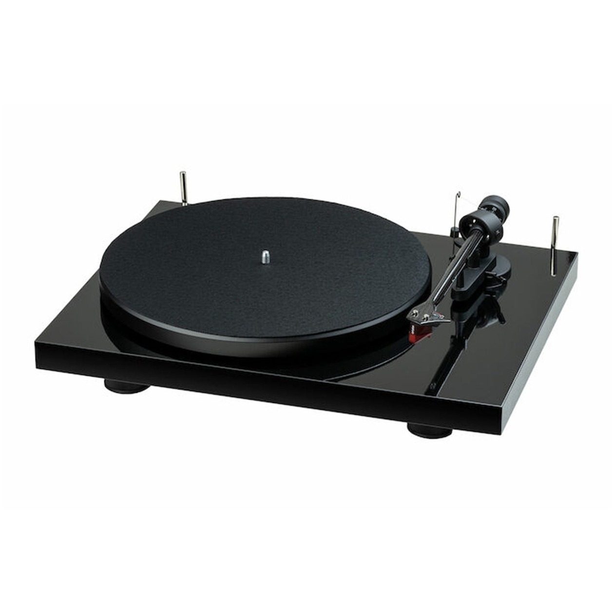 Pro-Ject Debut E Carbon Phono 2M Red Platenspeler Zwart