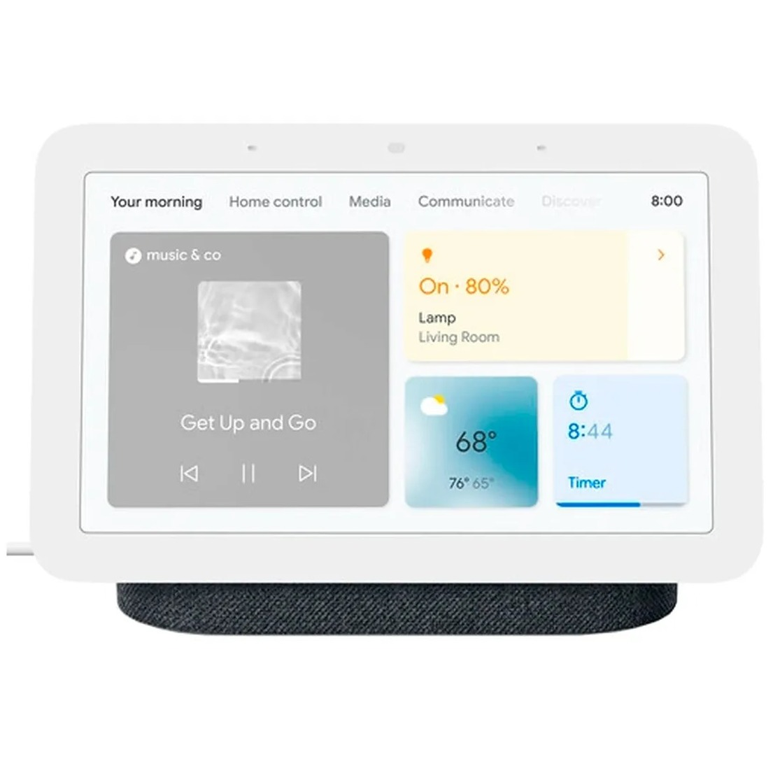 Google Nest Hub 2 Basissysteem Grijs