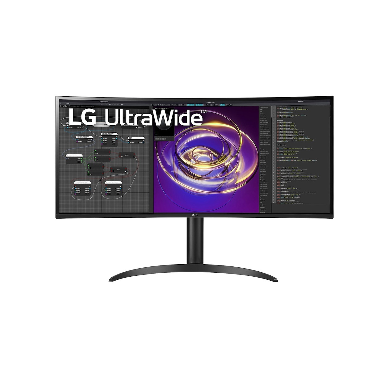 LG UltraWide 34WP85CP-B Monitor Zwart