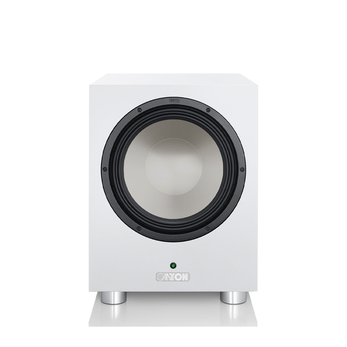 Canton Power Sub 8 – Actieve Subwoofer – Ingebouwde Versterker – Wit (per stuk – 1 stuk)