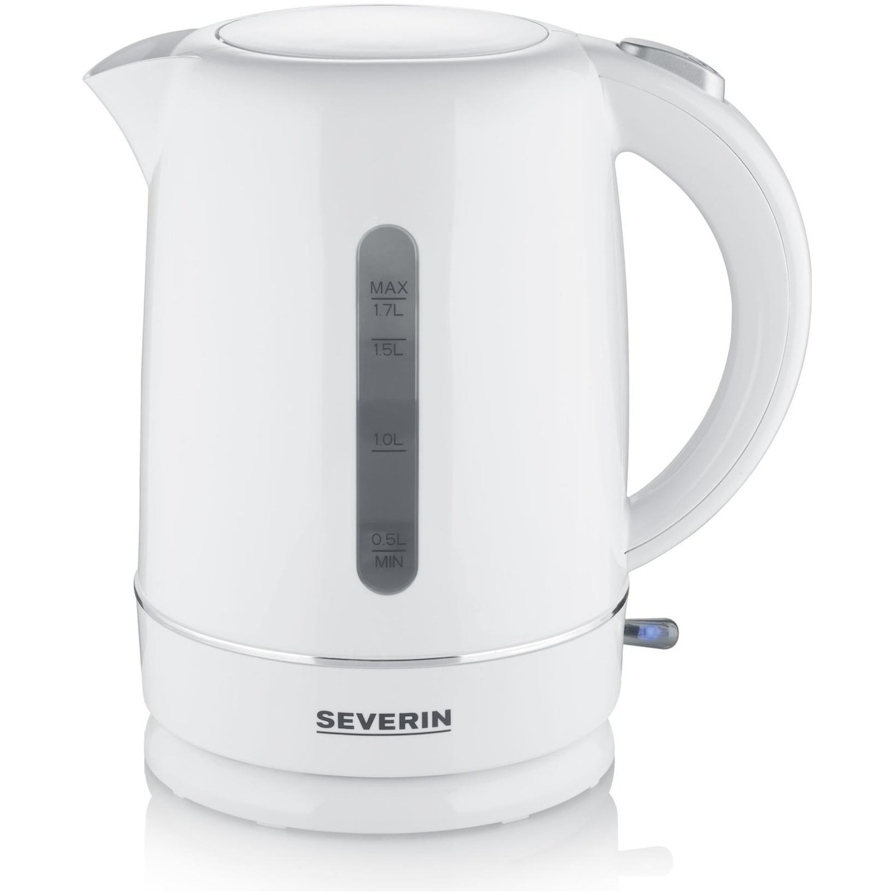 Severin WK 4325 Waterkoker - draadloos - 1.7 liter - Wit