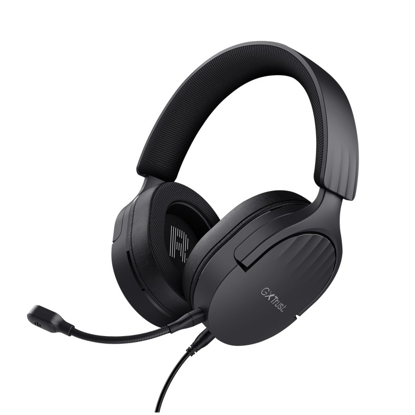 Trust GXT 489 Fayzo Over Ear headset Gamen Kabel Stereo Zwart