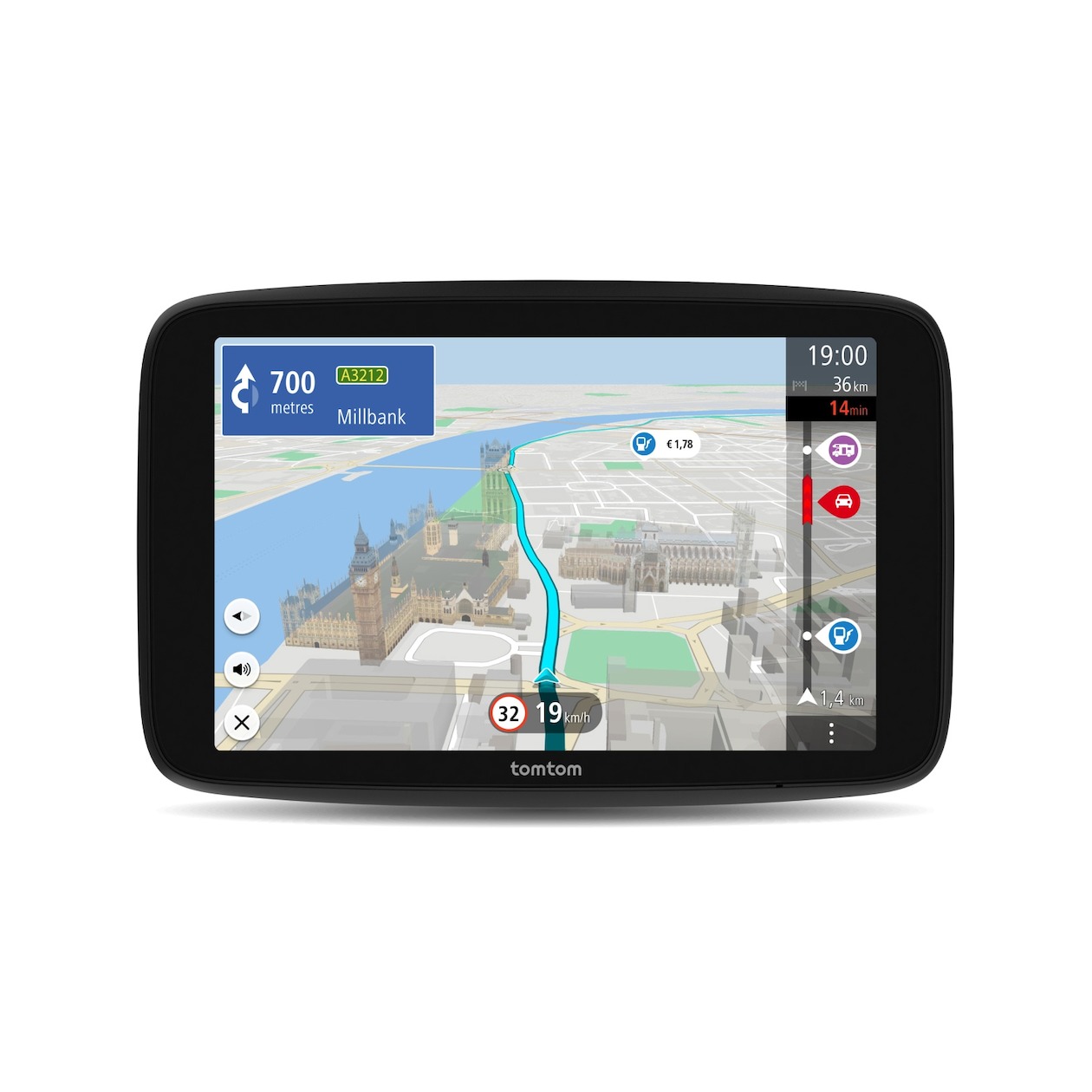 TomTom GO Camper Max - Premium Pack - 7 inch - Campernavigatie - Wereld