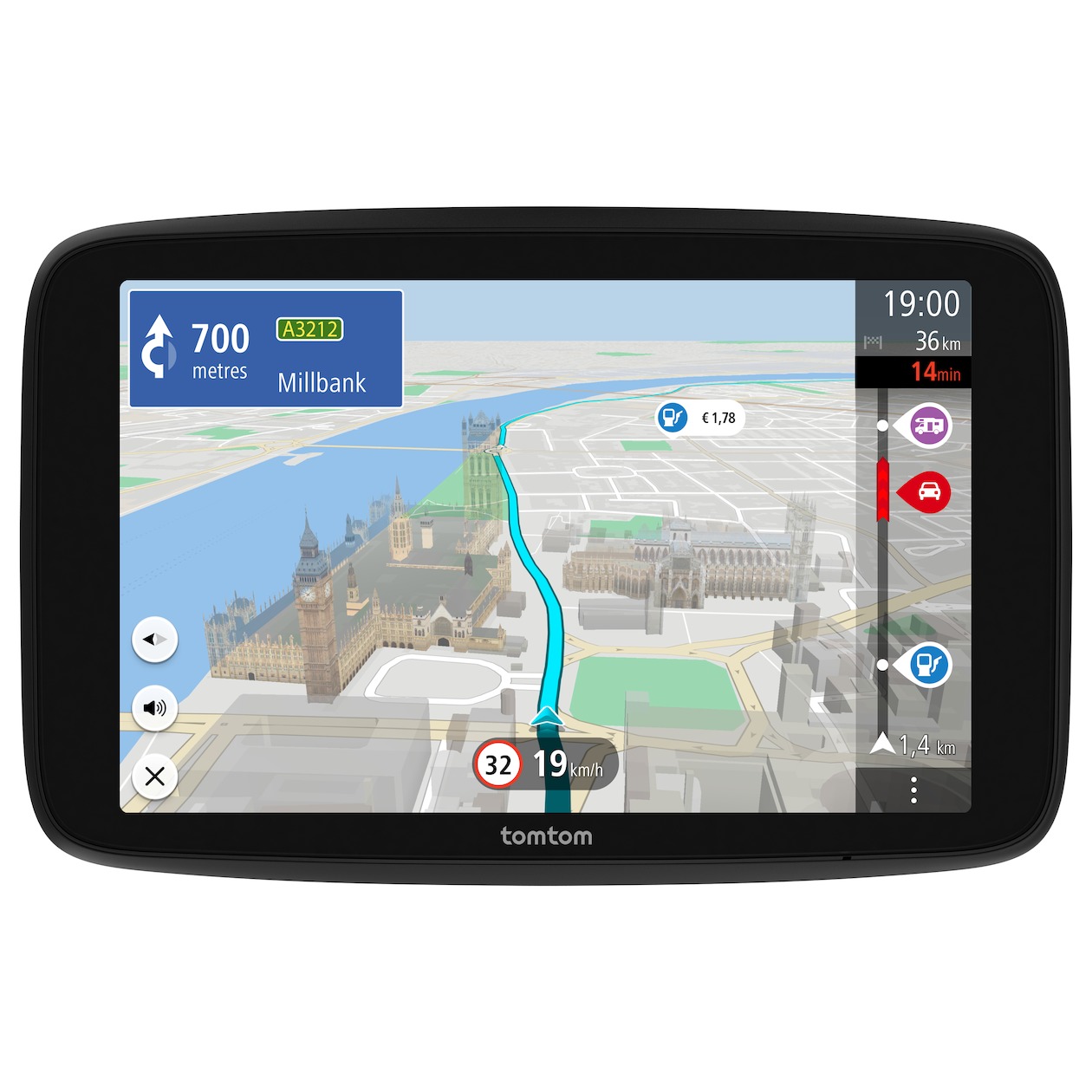 TomTom GO Camper Max - 7 inch - Campernavigatie - Wereld